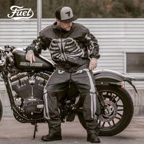 (FUEL)SPAIN Hippie Graffiti Street Night Reflective Warning Raincoat Suit Locomotive Motorcycle