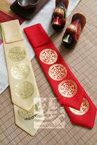 South Koreas original imported Korean suit bronzed gold hair with stage performance head rope H-P02064