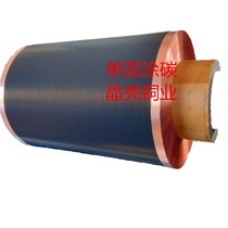 Electrophoresis coated carbon porous copper foil nano carbon graphite rare lithium battery lithium sulphur battery scientific research special