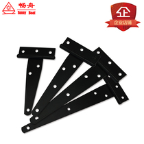 (Chang Zhou) light hinge room outdoor Villa wooden courtyard fence door wooden box T-shaped hinge hinge hinge