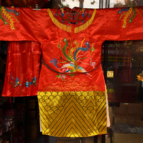 Bridesmaids fain-clad Buddha clothes cloak Buddhist gowns temples are also ready for Buddhist temples embroidered pissy gowns The bodhisattva clothes temple will be red