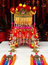 Pure copper Mazu Lady Bridesmaids Hat Fengguan Xias Queens Hat 3 Fengguan Peking Opera Hat Opera Opera Singing Opera God Hat Crown Copper