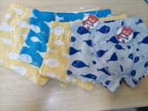 Guitar Bear Baby Panties flat cotton horn baby underwear boy and girl four-corner pants shorts