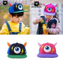 Devil Wing little Devil children boys and girls Baby Kindergarten leisure hat out baseball cap