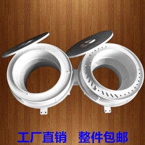 PVC110 embedded displacement stagnant water processor Same layer drainage leak-proof treasure bathroom caisson double siamese water stop joint