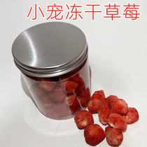 Small pet hamster dragon cat rabbit guinea pig Dutch strawberry dry prevention relieves constipation strawberry crisp snack 35g jar