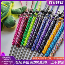 DNA threaded rod ( diving jingle stick ) knocker 316 steel quality color manual personality customization