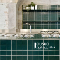 Fun house small white brick Nordic ins bathroom net red tile Square brick Floor tile Modern kitchen bathroom wall brick