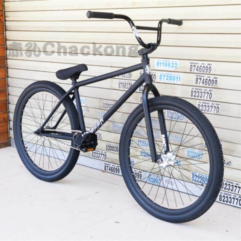 pagan 26寸专业场地动作死飞自行车26寸铬钼钢车架街式平花街车