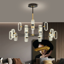 LED living room chandelier Nordic light luxury simple atmosphere home dining room 2021 new creative personality net red light