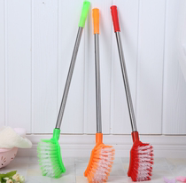 Toilet Brush Square Head Long Handle Home Toilet Toilet Cleaning Tool Brush Stainless Steel Handle Toilet Cleaning Brush