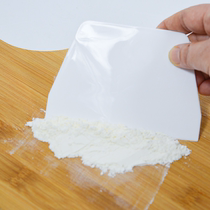Plastic section knife trapezoidal tool plastic scraping surface knife squeegee butter scraping oil plate dough cut scraping floor cleaning