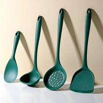 Non Stick Pan Special Silicone Pan Shovel Soup Spoon Rice Spoon Shovel Home Fried Dish High Temperature Resistant Cooking Kitchenware Rice Spoon Suit