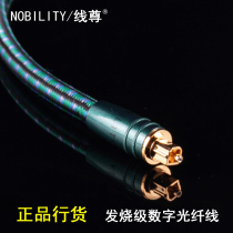 Line Zun Golden eagle fever power amplifier Digital SPDIF fiber optic audio cable Digital fiber optic cable square cable
