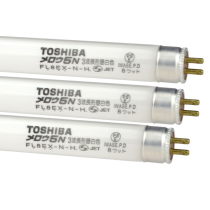TOSHIBA FL8EX-N-H TOSHIBA 3 wavelength color day white tube 8W check PCD lens tube 5000K