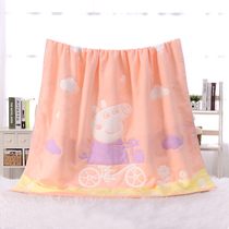 Baby bath towel 6 six-layer gauze cotton newborn children towel by baby super soft absorbent air conditioner cover summer