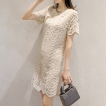Sandro Svpr wavy lace soft and comfortable three-dimensional full ~ gorgeous retro feeling