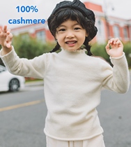 TT cashmere 2019 new autumn and winter 100 Mountain cashmere girl lace with high collar close-fitting sheep