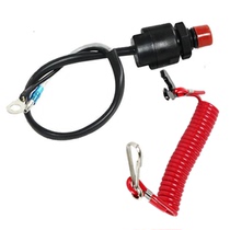 Outboard of the sea outboard motor motorboat model switch flameout rope safety rope safety rope safety rope