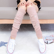 Warm wool lengthy loose socks adult stockings boot covers warm autumn and winter leg sets for women lengthened and thickened