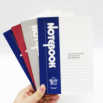 A5 notebook working hand ledger This office notepad business minimalist with the handbook account This recording of the soft transcript