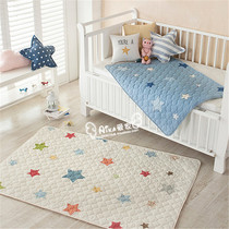 New Aika Korea minimalist stars children cotton waterproof sheets baby urine thin pad climbing pad