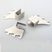 Stainless steel terraces left and right Hosting Tofixed tolids 15X30 square pipe Tohooks accessories shelving shelves