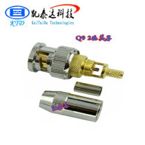 Hot selling new products Keteeda 2M BNC two one trillion Q9 heads 75-2 machine room with connector welding cold pressure