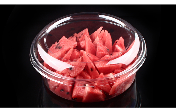 精品一次性水果捞透明切片西瓜打包哈密瓜沙拉家庭包装盒带盖盒子