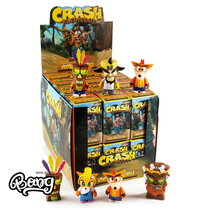 (Bang)SPOT KIDROBOT Crash Bandicoot Madness Trilogy Primitive Totem Pole Blind Box