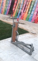 Advanced Plastic Wood Fitness Equipment Single Elliptical Machine Upscale District Park Square Outdoor Fitness Equipment Manufacturer Direct