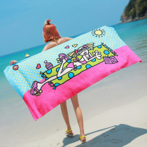 Towel swimming beach hot spring bath towel sports fitness outdoor absorbent travel adult children seaside bath towel