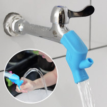 Travel portable easy mouthwash Cup brush Cup silicone faucet extension childrens hand sink