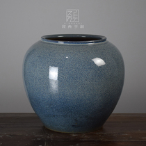 Chinese-European ceramic ornaments living room flower arrangement countertops pottery jars home hotel decorations model room soft vase