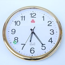 Shanghai 555 wall clock jumping second quartz clock Home classroom office simple personality creative fashion wall clock