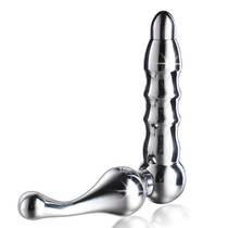 Metal vibration vestibular anal plug Electric double-headed G-spot stimulation clitoral masturbation device for men and women Adult sex toys