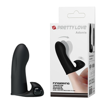 Baile finger vibration cover electric stimulation fingertip lover silicone material adult fun sex products