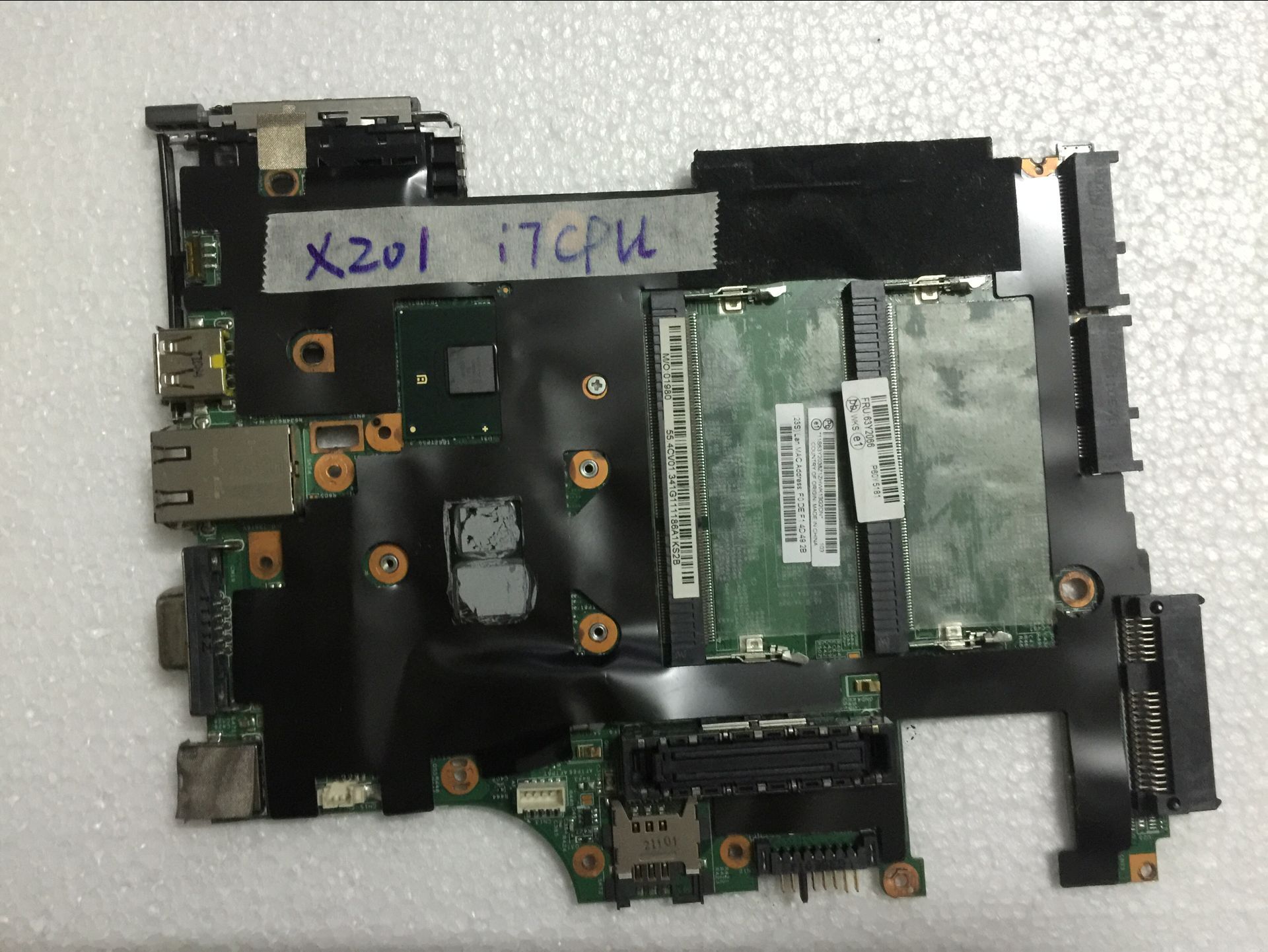 联想x201 x201i x200升级x201i主板i3cpu i5 cpu i7cpu