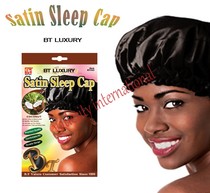 Vadesity Stay On Satin Nights Bonnet Sleep Cap