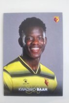 The official white card of the 21-22 season for Watford Germany