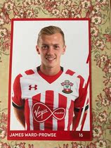 Ward-Plousse England Southampton 16 17 17 Official White Card