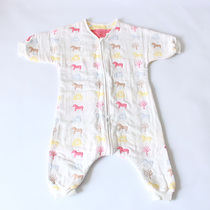 Baby Sleeping Bag Baby Sleeping Bag Spring Summer Gauze Sleeping Bag Baby Child Kick Air Conditioning Room Sleeping Bag