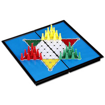 UB AIA China checkers 3836 Magnetic folding board hex checkers childrens chess puzzle game toys