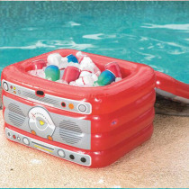 Water swimming play water storage bucket drink ice bucket floating drain accessories swimming pool party swimming ring