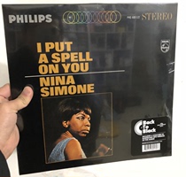 Spotted Black Glue Record Nina Simone-I Put a Spell on You LP