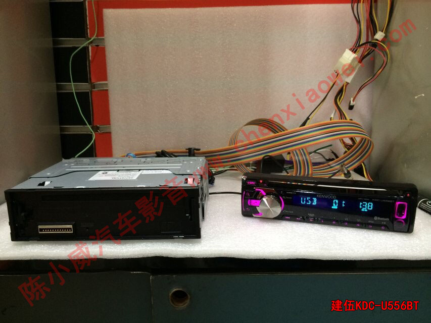 车载CD主机面板分离改装1.5米改装分离线汽车