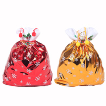 Christmas decorations Christmas gift bag Large gift bag Apple bag Santa Claus gift bag back bag closure style