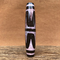 Tibet Xiangxiong Tianzhu Tibetan legend Tiger Tooth Tianzhu Natural cinnabar genuine nine-eyed shale Tianxiong Stone Tianzhu