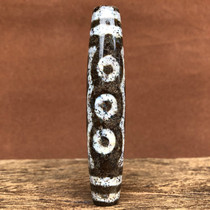 Xiangxiong Tianzhu Tibetan five-eyed Tianzhu Natural cinnabar genuine nine-eyed shale Tiansheng Stone Tianzhu Necklace Pendant