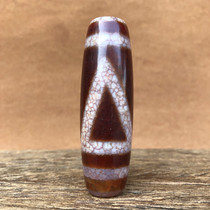 Tibetan Tianzhu Tibetan biography Patron Tianzhu genuine to pure agate chalcedony package pulp oil weathering